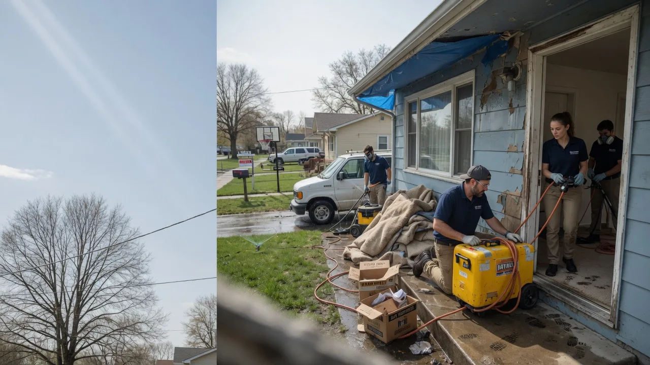 Basement Flood Cleanup in Plaucheville, LA near me